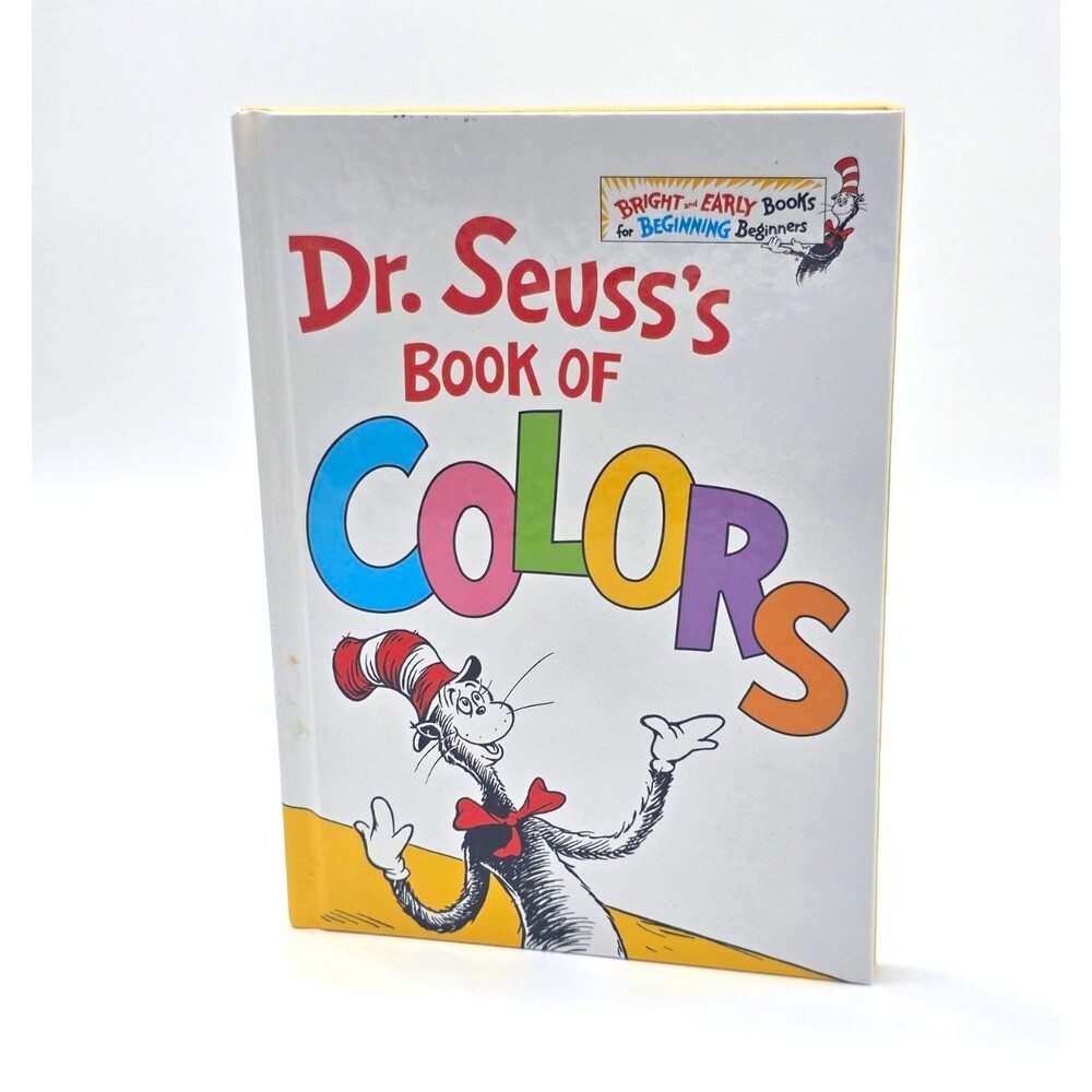 Dr. Seuss's Book of Colors Bright & Early Hardcover Illustrated